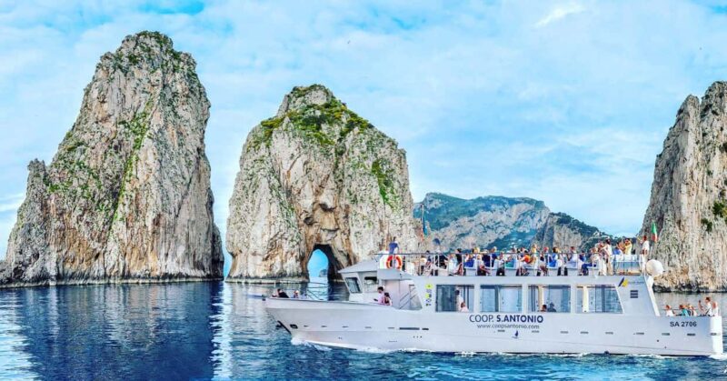 From Sorrento/Nerano: Capri Island Cruise with Guide Onboard - Exploring Capri at Your Own Pace for Six Hours
