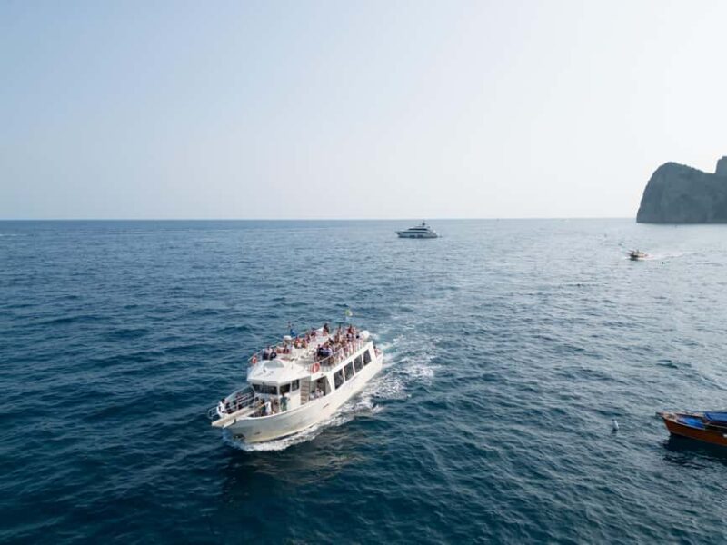 From Sorrento/Nerano: Capri Island Cruise with Guide Onboard - Ieranto Bay: A Hidden Marine Sanctuary