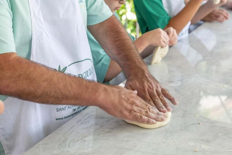 From Sorrento: Pizza-Making Class w/ View of Mount Vesuvius - The Role of the Guide and Staff