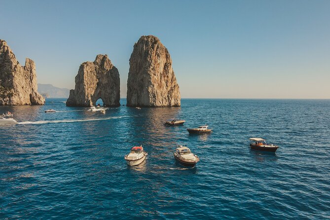 From Sorrento: Private Afternoon Boat Tour to Capri Island - Swimming, Snorkeling, and Water Activities
