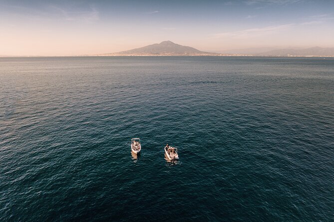 From Sorrento : Private Capri Daily Boat Tour - Visiting the Green Cave and Punta Carena Lighthouse