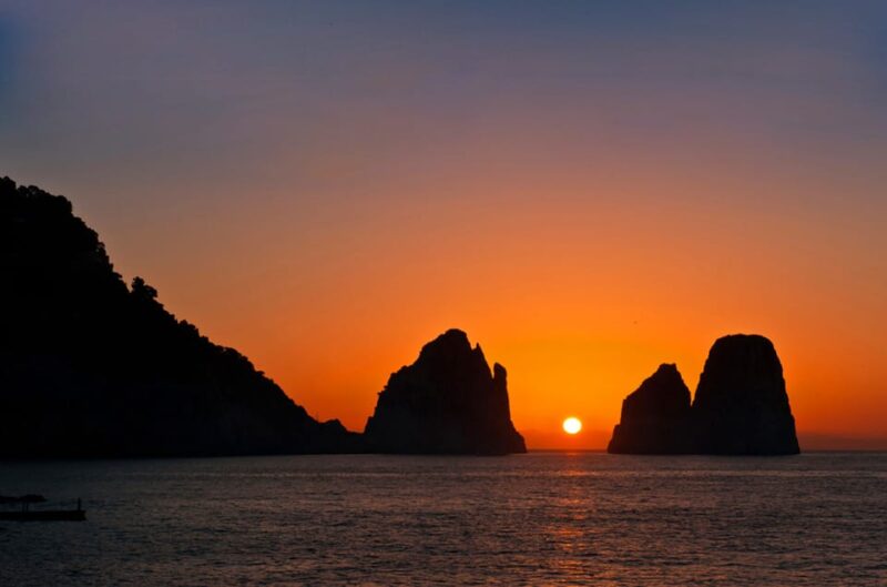 From Sorrento: Private Sunset Boat Tour to Capri - Enjoying an Italian Aperitif Onboard