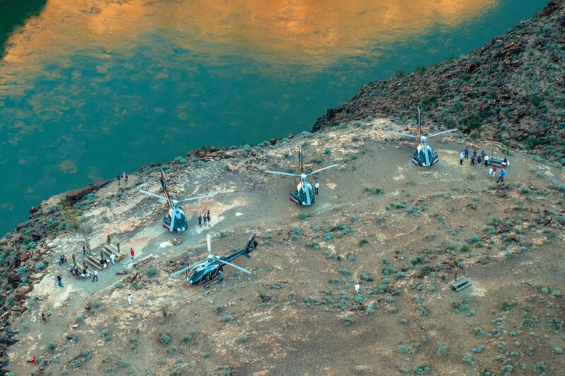 From South Rim: Grand Canyon Spirit Helicopter Tour - The Departure Point at Grand Canyon Airport in Tusayan