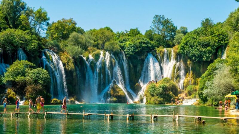 From Split and Trogir: Mostar Tour with Kravica Waterfalls - Free Time in Mostar for Shopping and Tasting Local Food