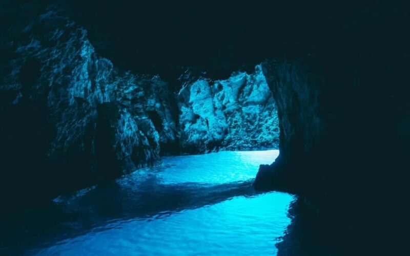 From Split: Blue Cave & 5 Islands amazing speedboat tour - Visiting the Blue Cave and Luminescent Waters