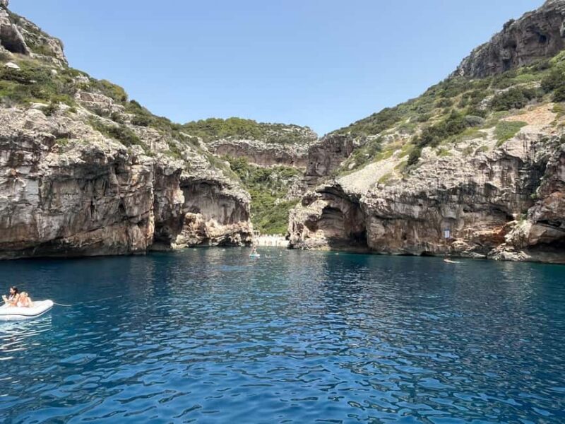 From Split: Blue Cave, Hvar & Mamma Mia, 5 island tour - Key Points