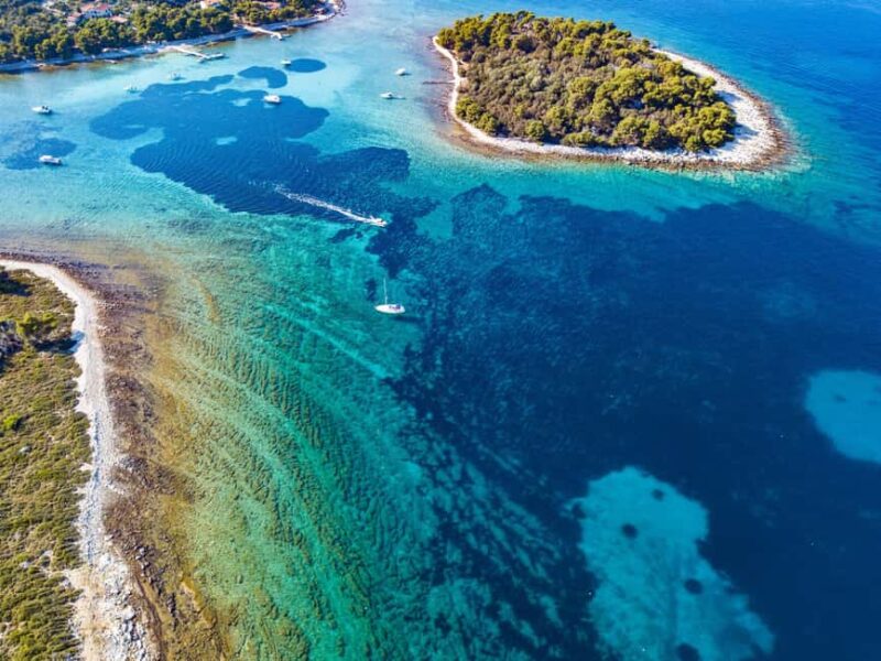 From Split: Blue Lagoon & Underwater Museum (Lunch & drinks) - Exploring Croatia’s Only Underwater Museum with Over 50 Sculptures