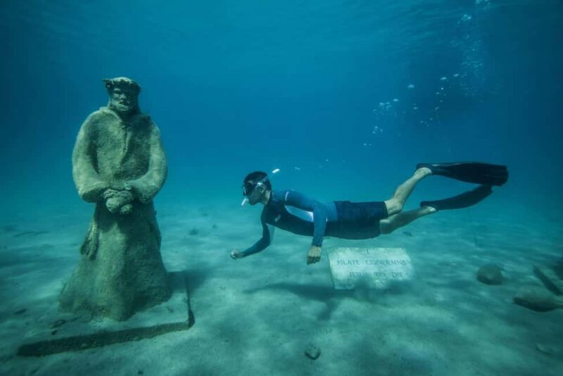 From Split: Blue Lagoon & Underwater Museum (Lunch & drinks) - Fumija Bay: Peaceful Waters and Scenic Views