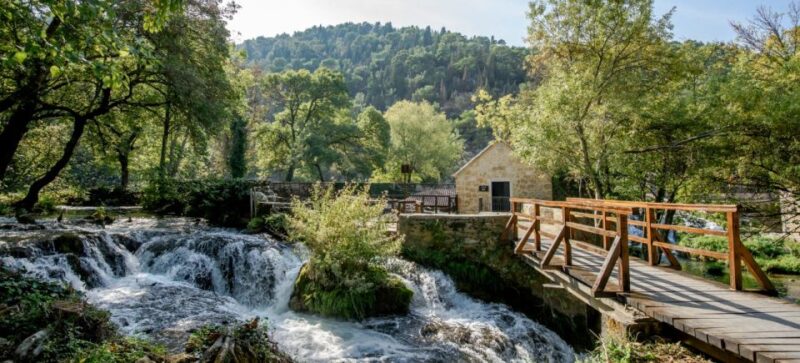 From Split: Krka Waterfalls Cruise & Trogir Walking Tour - Starting the Day in Split and Reaching Trogir