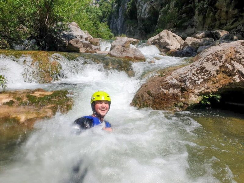 From Split or Zadvarje: Cetina River Canyoning - Upgrading to the Extreme Option