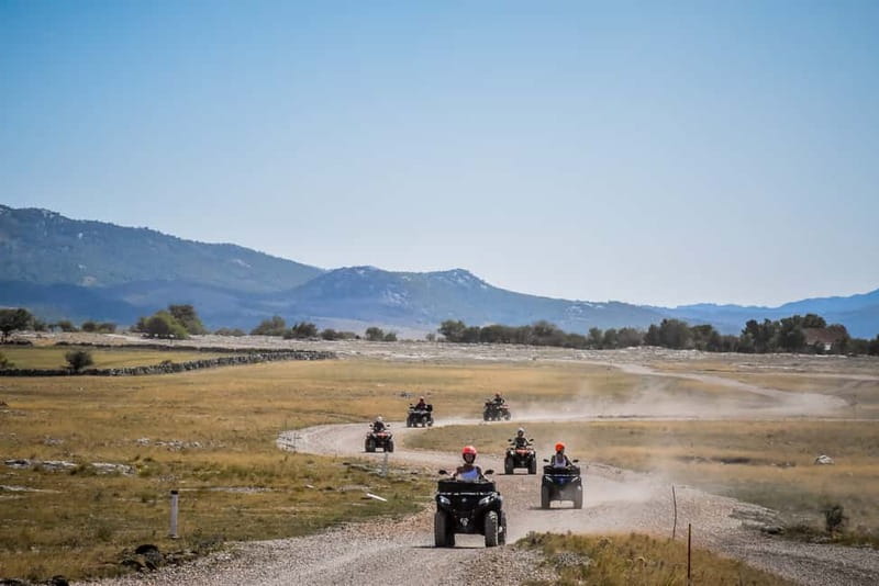 From Split: Private Guided ATV Tour with Lunch - Cooling Off at Perua Lake