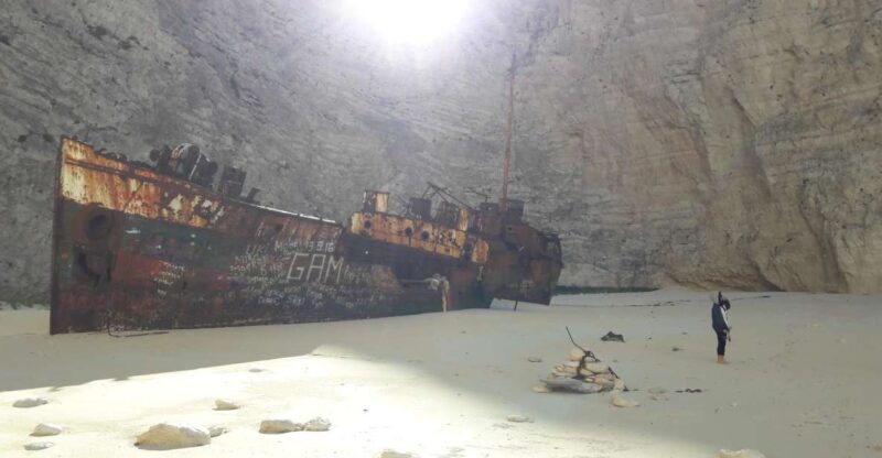 From St.Nikolaos: Boat Cruise to Navagio Beach & Blue Caves - Swimming Stops and Marine Encounters