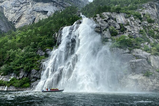 From Stavanger: Lysefjord Sightseeing RIB Boat Tour - Exploring Lysefjord: Glacial Carvings and Towering Mountains