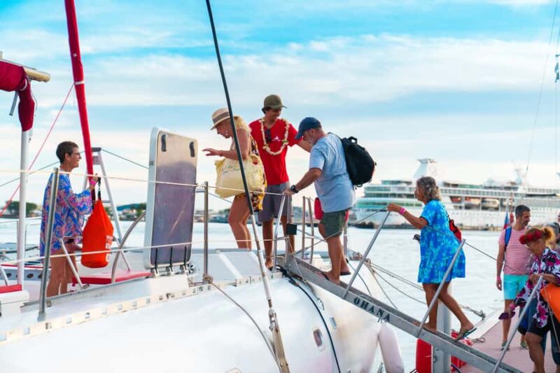 From Tahiti: Tetiaroa Island Tour by Sailing Catamaran - Evening Activities and Cultural Touches