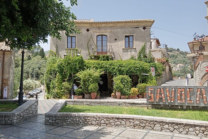 From Taormina Godfather Private Tour Forza D'Agrò and Savoca - Meeting Point and Transportation in Sicily