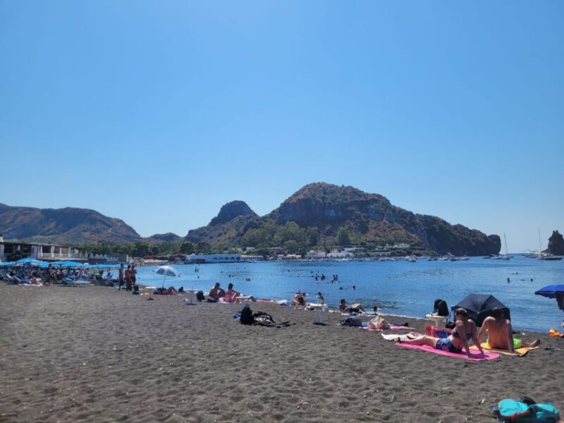 From Taormina: Lipari and Vulcano Mini Cruise Aeolian Tour - Discovering Vulcano’s Black Beach and Volcano