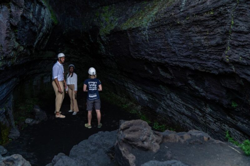 From Taormina: Mount Etna and Alcantara River Tour - Practical Details: Pickup, Transport, and Group Size