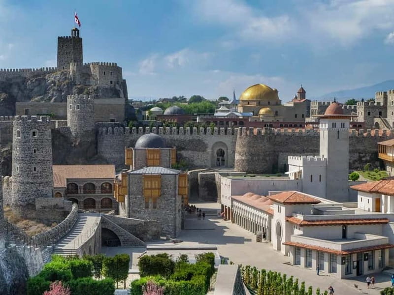 From Tbilisi: Borjomi, Rabath and Vardzia Day Trip - Visiting Vardzia Cave City’s Cliffside Network