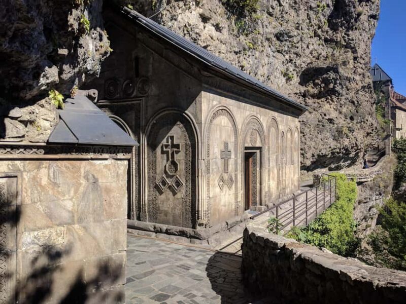 From Tbilisi: Chiatura Cable Cars, Katskhi & Family Lunch - Visiting the Katskhi Pillar: The "Stairway to Heaven"