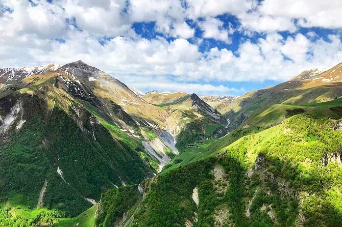 From Tbilisi: Kazbegi Ananuri Gudauri and Trusso Valley by 4x4 - Key Points