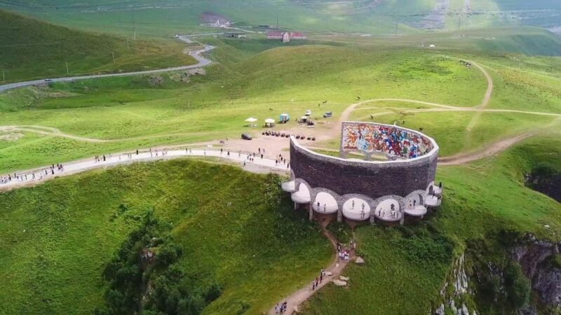 From Tbilisi: Kazbegi, Gudauri & Gergeti Group Day Tour - Key Points