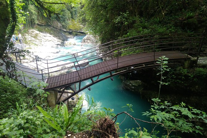 From Tbilisi Martvili Canyon and Prometheus Caves Day Tour - Discovering Martvili Canyon and Its Waterfalls
