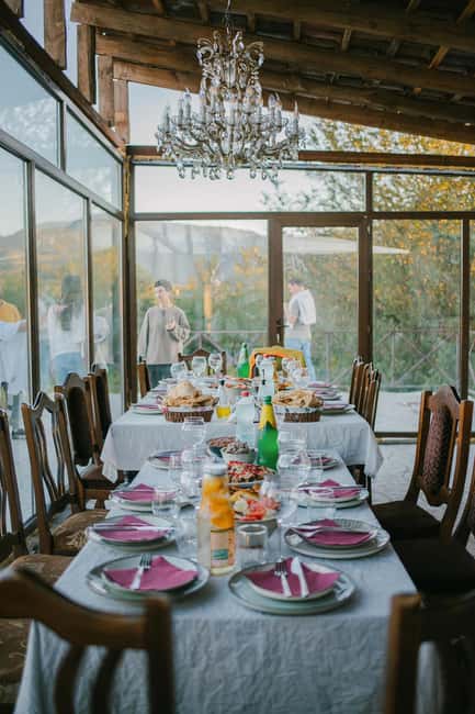 From: Tbilisi: Private Zestafoni Wine Day Trip with Dinner - Flexible Stops and Customization on the Road