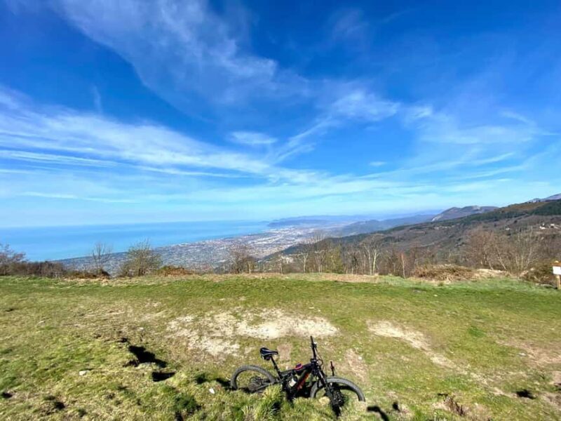 From the sea to the Apuan Alps:EBike Tour on Mount Folgorito - Off-road Adventure through Pasquilio and Surroundings