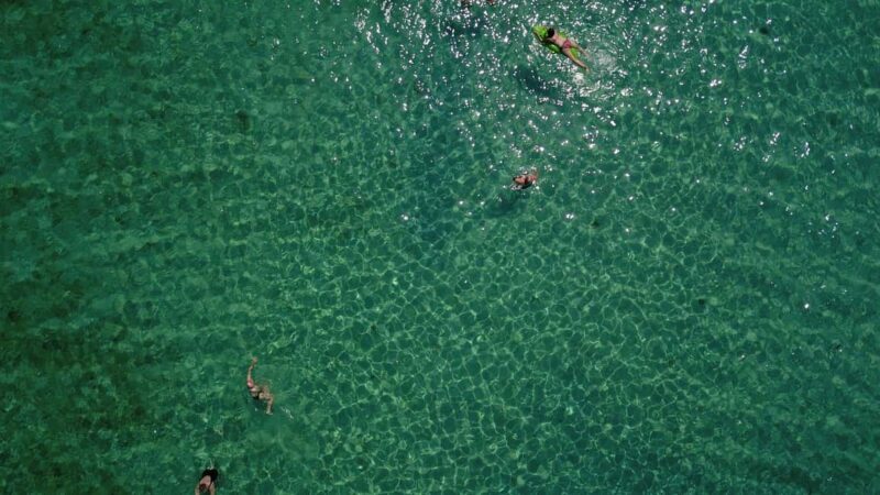 From Thessaloniki: Halkidiki Blue Lagoon Cruise with Lunch - Key Points