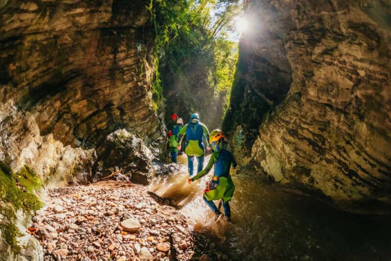 From Tignale, Lake Garda: Beginner-Friendly Canyoning Tour - Exciting Beginner Canyoning Near Tignale on Lake Garda