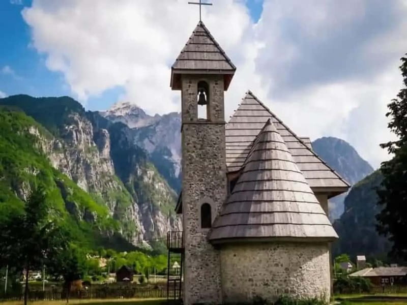 From: Tirana and Shkoder: Theth & Blue Eye Full Day Tour. - From Tirana and Shkoder to the Albanian Alps and Blue Eye