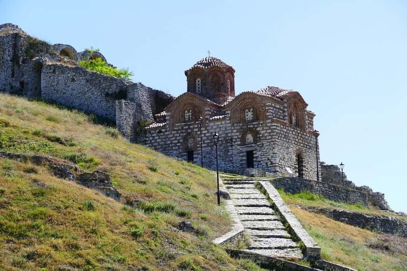 From Tirana & Durres: Day trip to Berat and Belshi Lake - Exploring Berat Castle with a Guided Tour