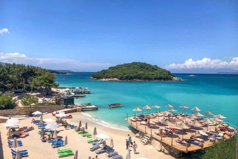 From Tirana/Durres/Golem: Ksamil, Blue Eye, Sarand(Smll Grp) - Visiting Lekursi Castle for Panoramic Views of Saranda