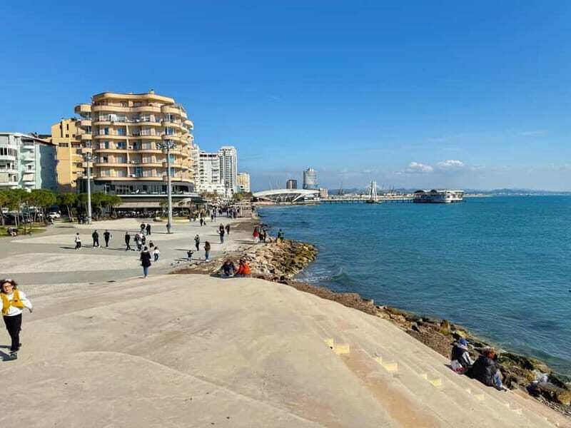 From Tirana: Durres History Day Trip and Golem Beach - Off-Season Strolls: Walking Along Vollga Promenade and Golem Beach