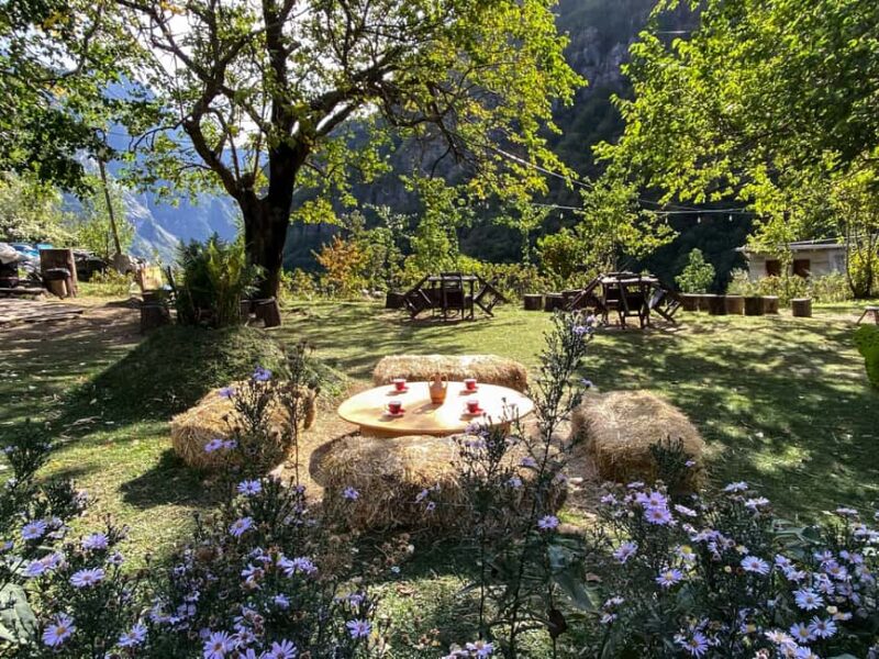 From Tirana/Durres/Shkoder: Day Tour to Theth and Blue Eye - Swimming in Nderlysaj Natural Baths