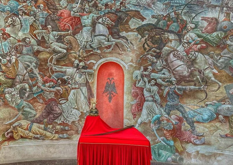 From Tirana: Kruja Castle, Old Bazaar & Sari Salltik View - Free Time for Lunch, Shopping, and Photos in Kruja