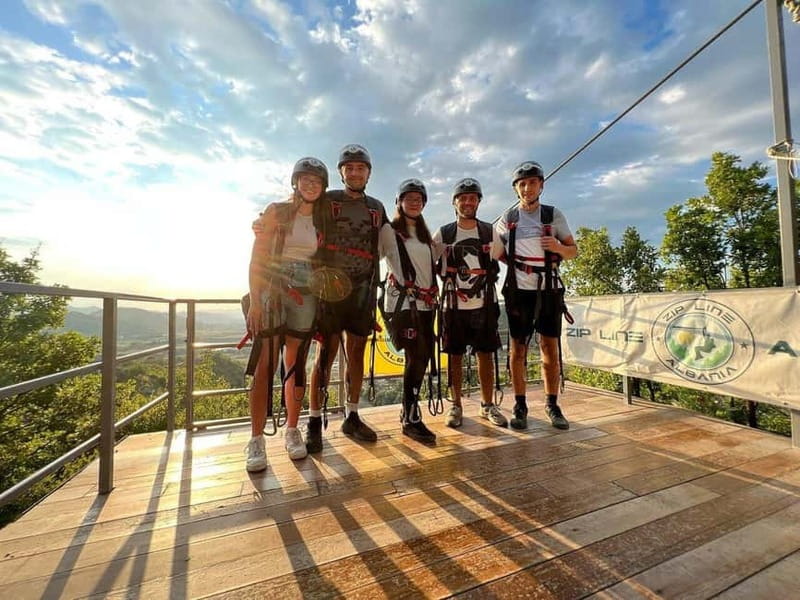 From Tirana: Petrela Zipline Adventure with Transport - Exciting Petrela Zipline Adventure from Tirana with Transport Included