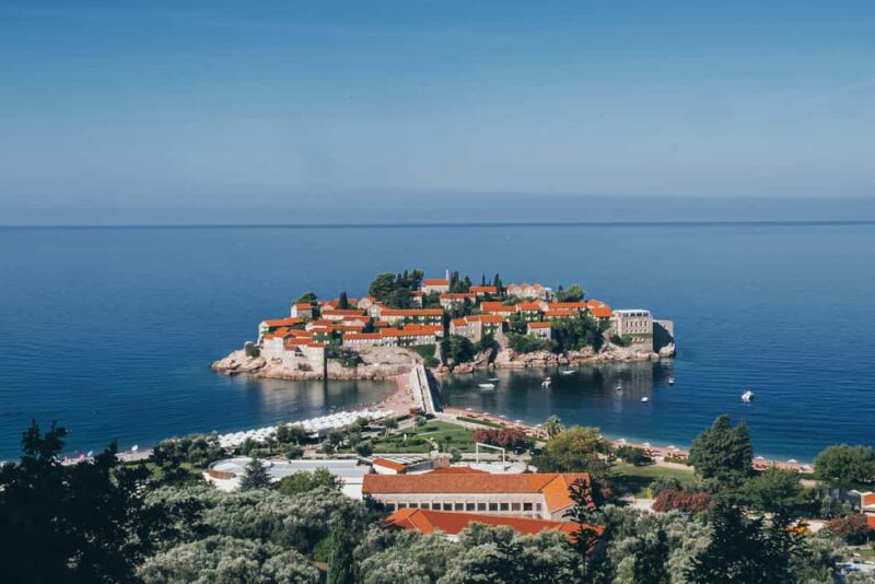 From Tirana/ Shkodra: Budva and Sveti Stefan ( Montenegro ) - Sveti Stefan Viewpoint: A Photographic Marvel