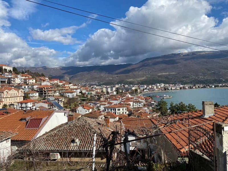 From Tirana : Visit Ohrid , Struga / North Macedonia - Walking Through Samoils Fortress for Panoramic Views