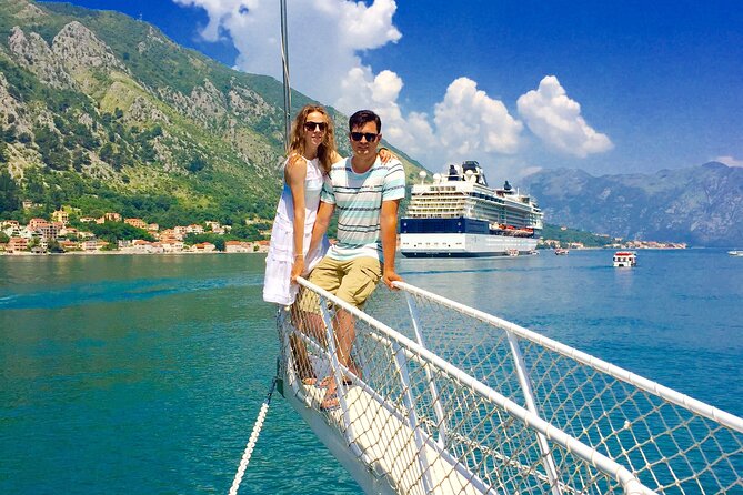 From Tivat/Kotor: Whole Boka Bay Guided Cruise, Comfortable Ship - Visiting the Fortress Mamula and Cape Arza