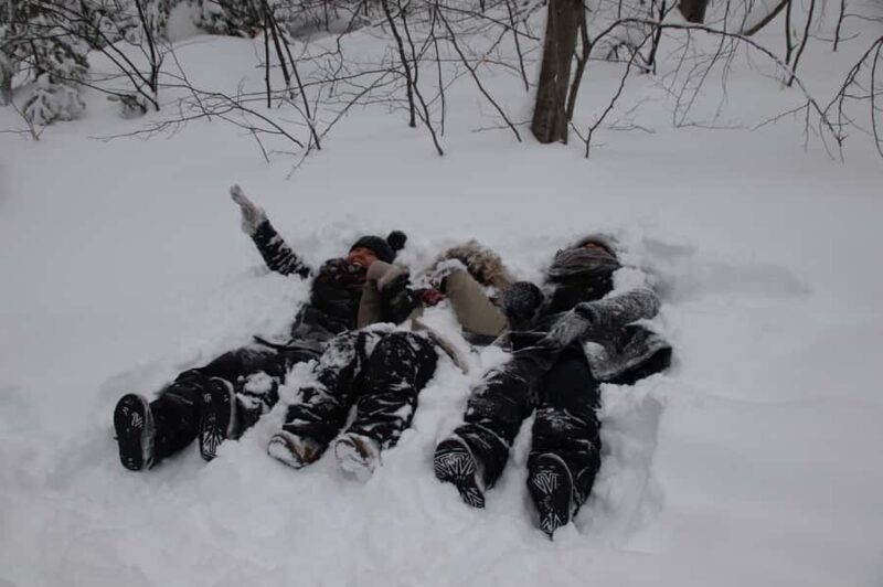 From Toronto: Snow Tubing and Snowshoeing or 1/2 Day Tubing - Snowshoeing at Nottawasaga Bluffs Conservation Area: Scenic Forest Trails