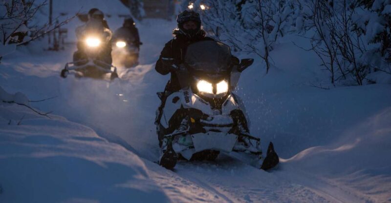 From Tromsø: Evening Snowmobiling Tour at Camp Tamok - Key Points