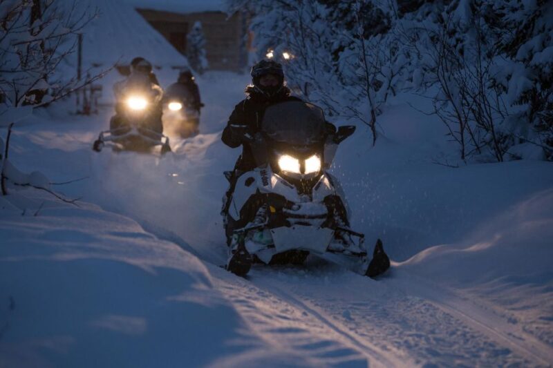 From Tromsø: Evening Snowmobiling Tour at Camp Tamok - Scenic Transfer from Tromsø to Camp Tamok in Arctic Norway