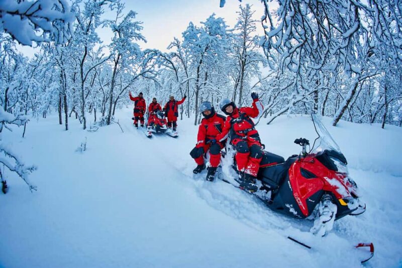 From Tromsø: Lyngen Alps Guided Snowmobile Tour - The Regional Fish Soup and Post-Ride Warm-Up