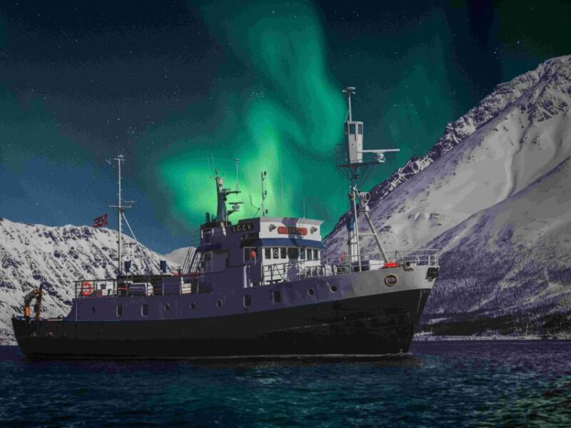 From Tromsø: Northern Lights Cruise on a Cozy Vintage Vessel - Starting Point at Full Steam Tromsø Museum
