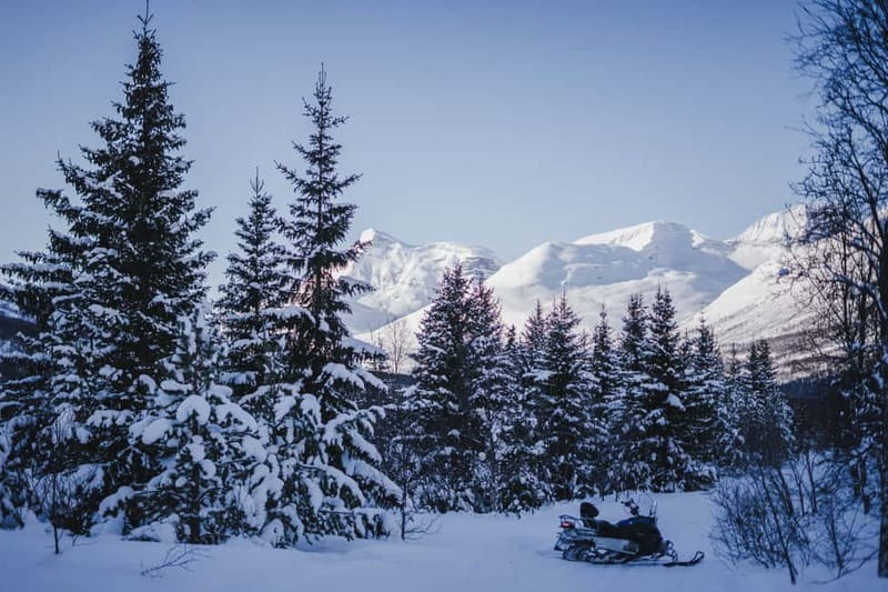 From Tromsø: Snowmobiling at Camp Tamok & Snow Park Visit - Food, Safety, and Optional Extras