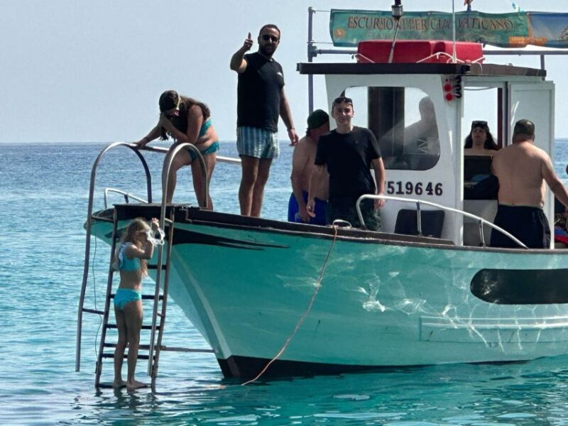 From Tropea: Alessandro Excursions to Capo Vaticano - Enjoying the Aperitif and Regional Tastes on Board