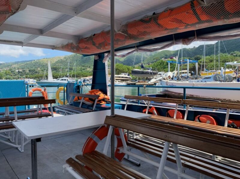 From Tropea: Capo Vaticano boat tour with snorkel & aperitif - The Unique Experience of Grotticelle Bay