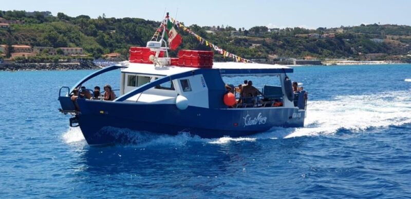 From Tropea: Capo Vaticano boat tour with snorkel & aperitif - Accessibility and Group Size