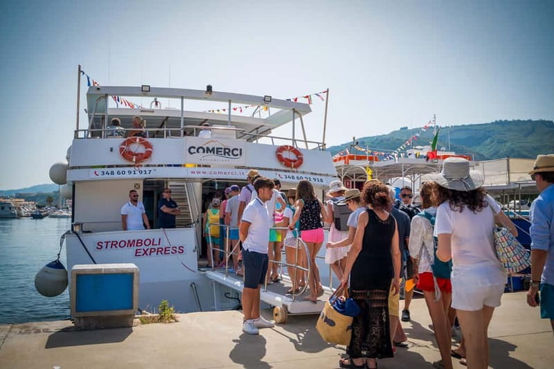 From Tropea: Panarea Island and Stromboli Volcano by Night - Logistics and Accessibility